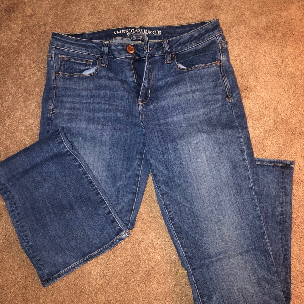 American Eagle light wash boot cut